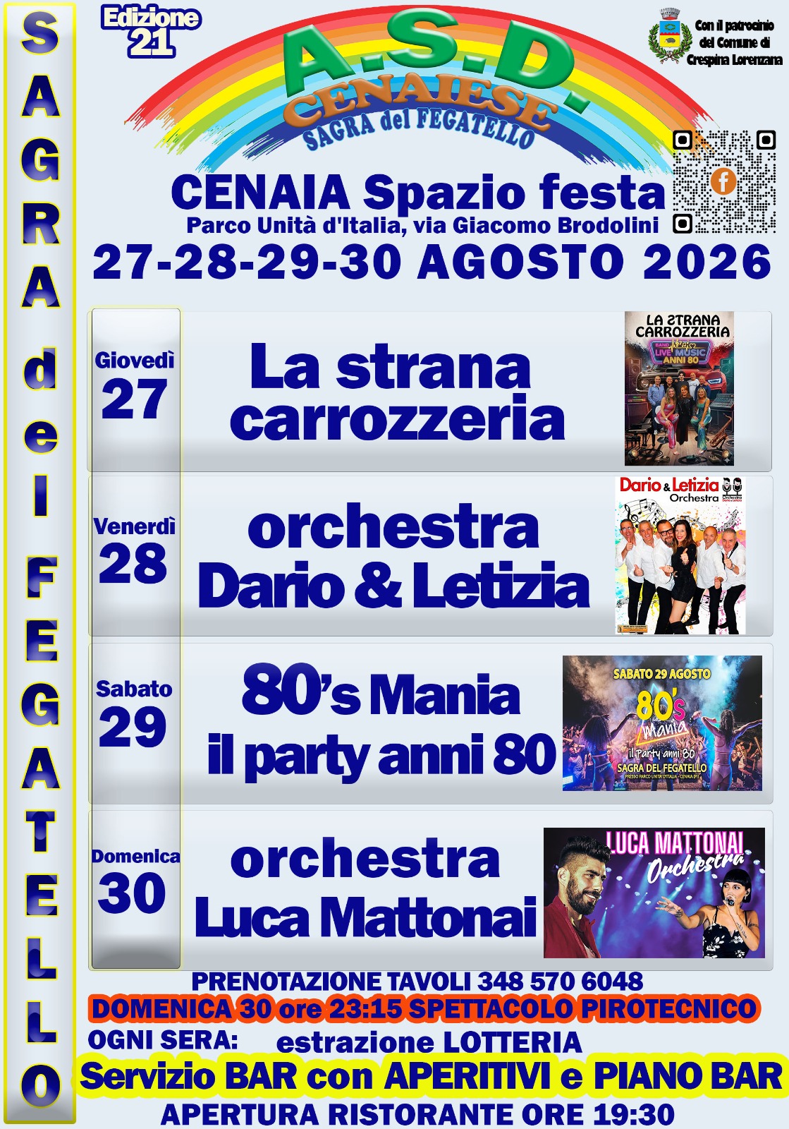 Alla Sagra del Fegatello<br>di Cenaia si mangia<br>...ammodino!